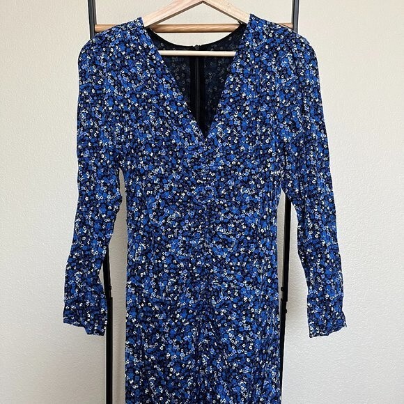 Zara Floral Dress Size M - Picture 5 of 8